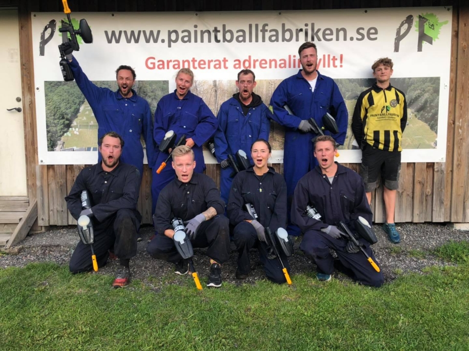Boka paintball och fira födelsedagen i Göteborg!